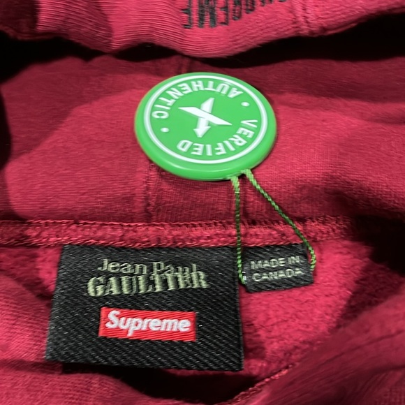 Jean Paul gauthier/Supreme collab 100 % authentic unisex - Picture 7 of 7